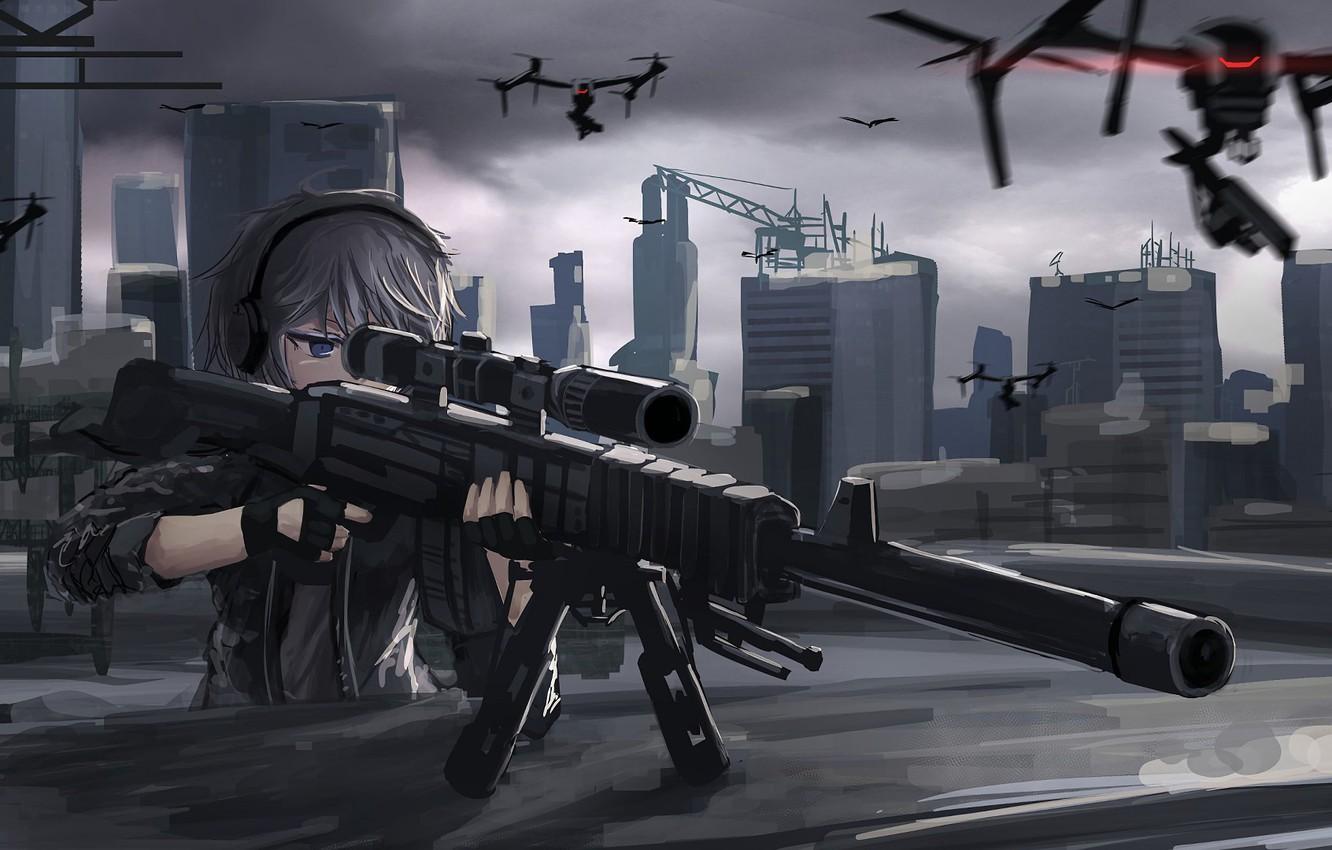 Anime Boy Sniper Wallpapers - Wallpaper Cave
