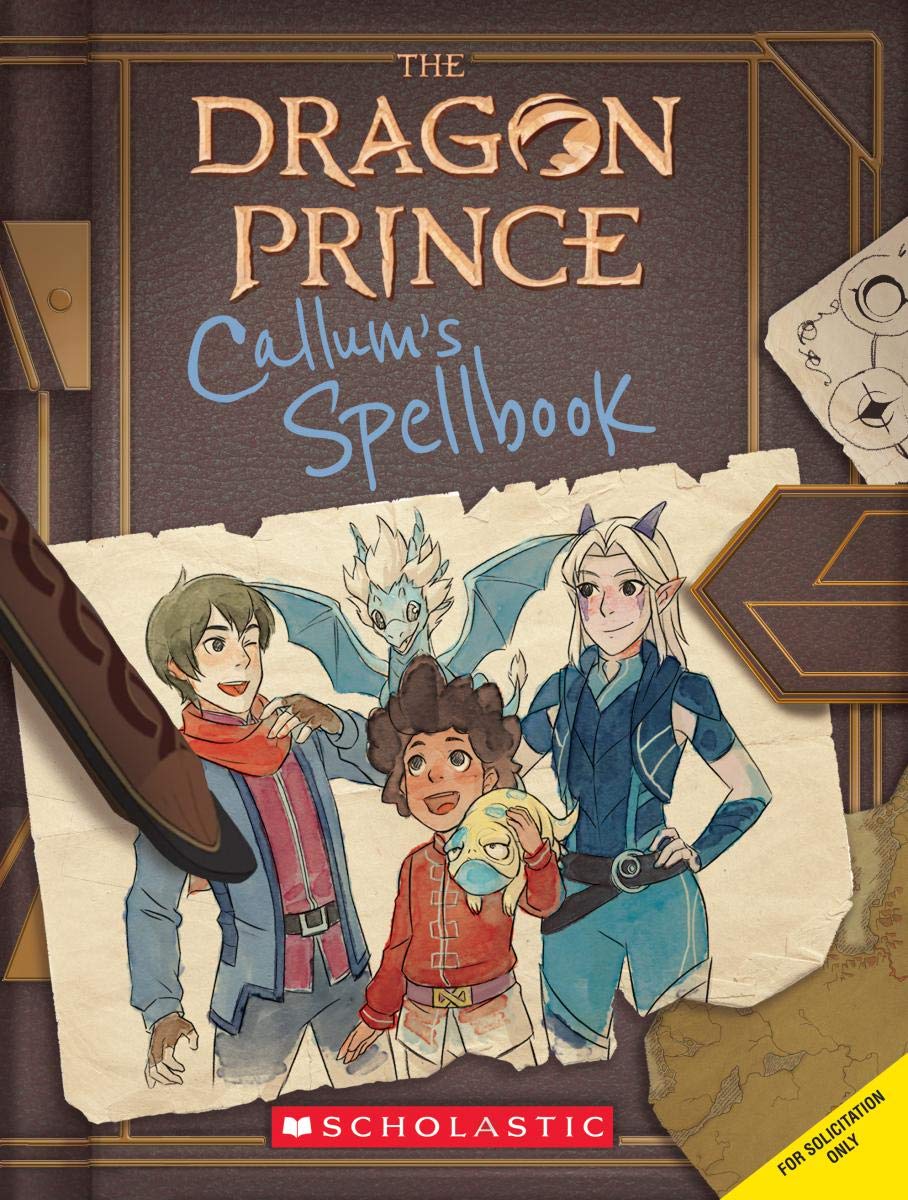 You can soon get Callum's Spellbook from The Dragon Prince