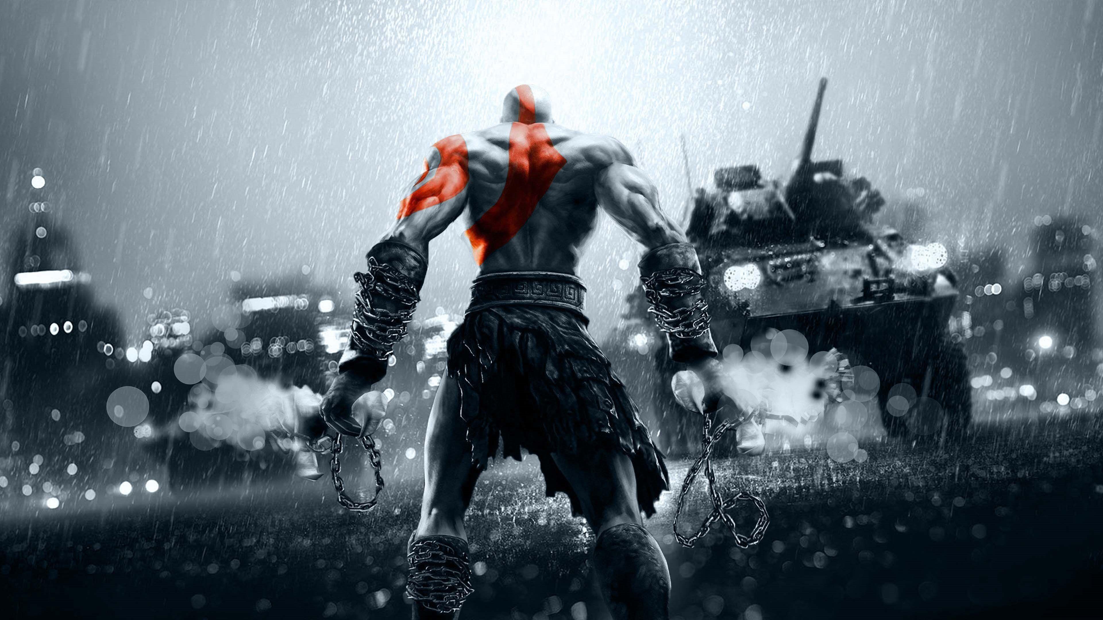 Gaming Wallpaper Desktop h Games HD Wallpaper. God of war, 4k