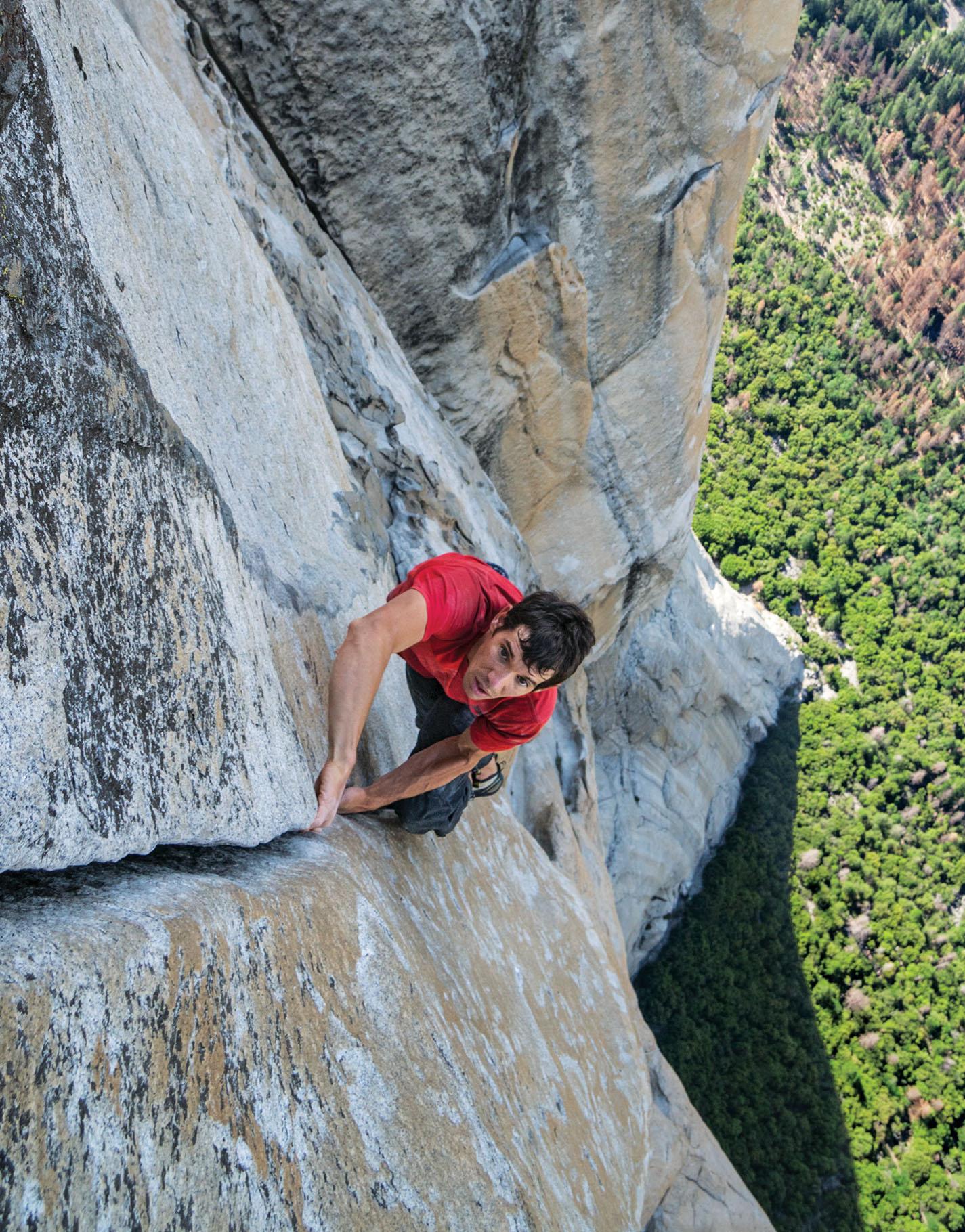 Alex Honnold Filmed in National Geographic's 'Free Solo' Movie