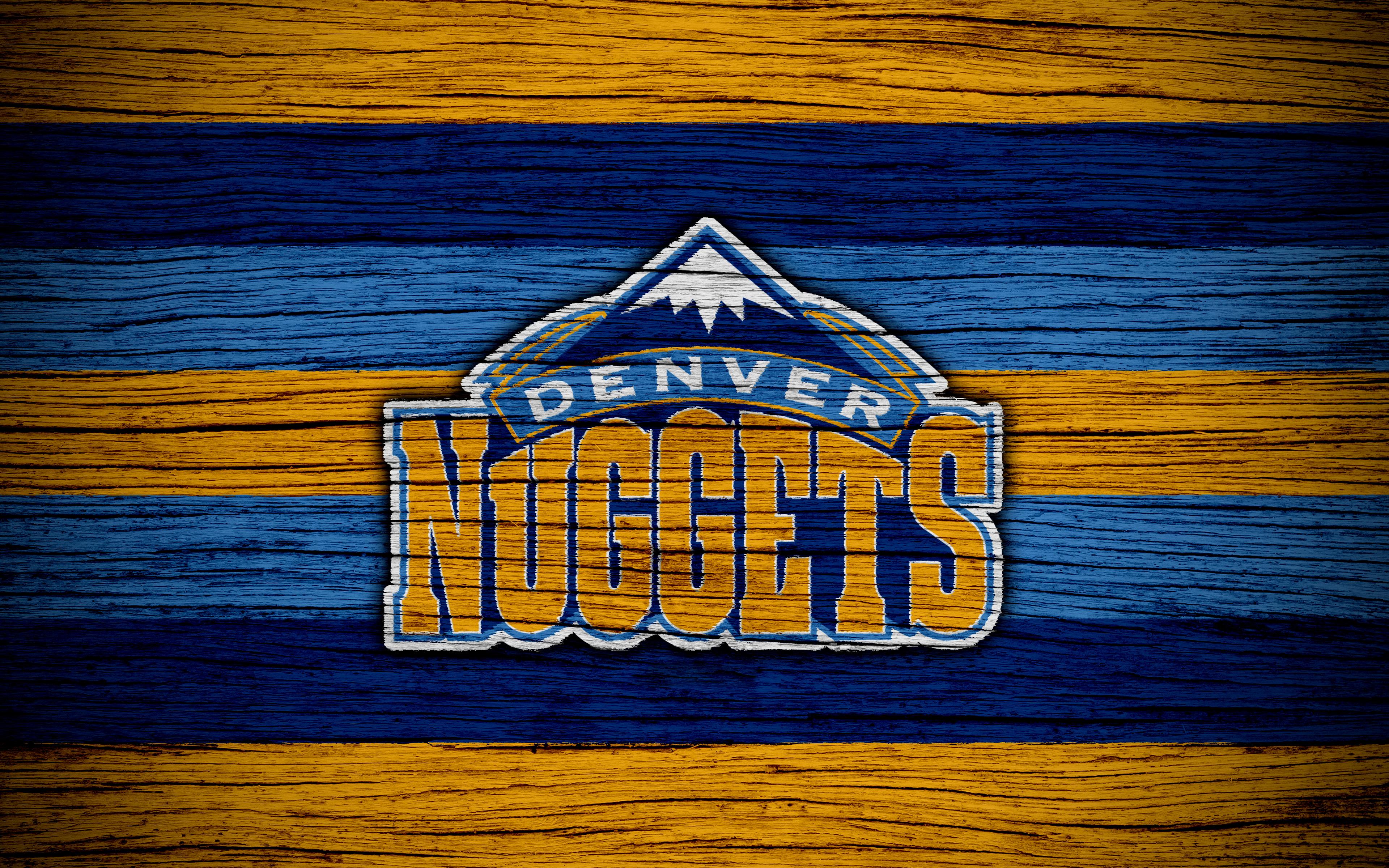 Denver Nuggets Logo 4k Ultra HD Wallpaper. Background Image
