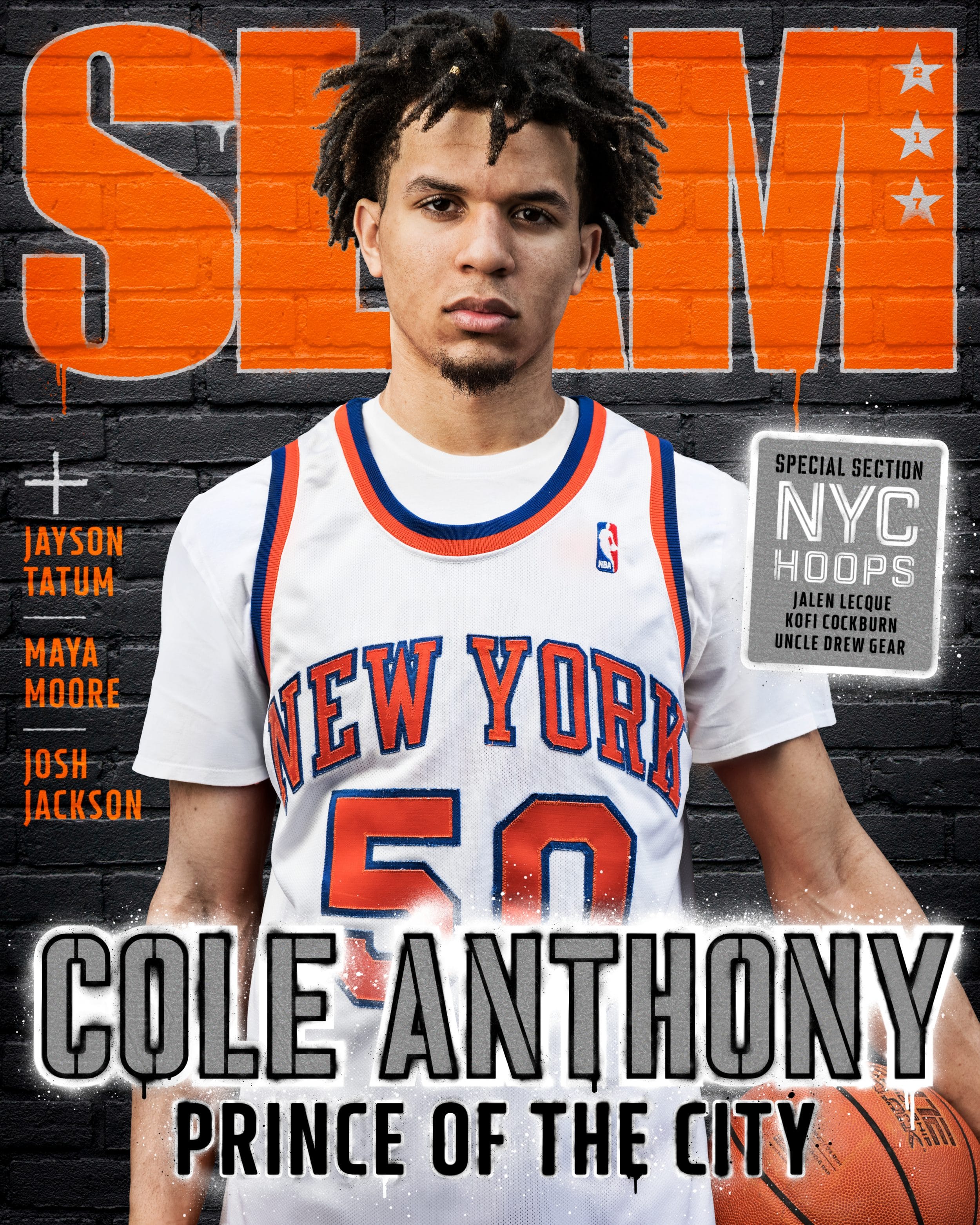 COLE SUMMER: High School Point Guard Cole Anthony Runs New