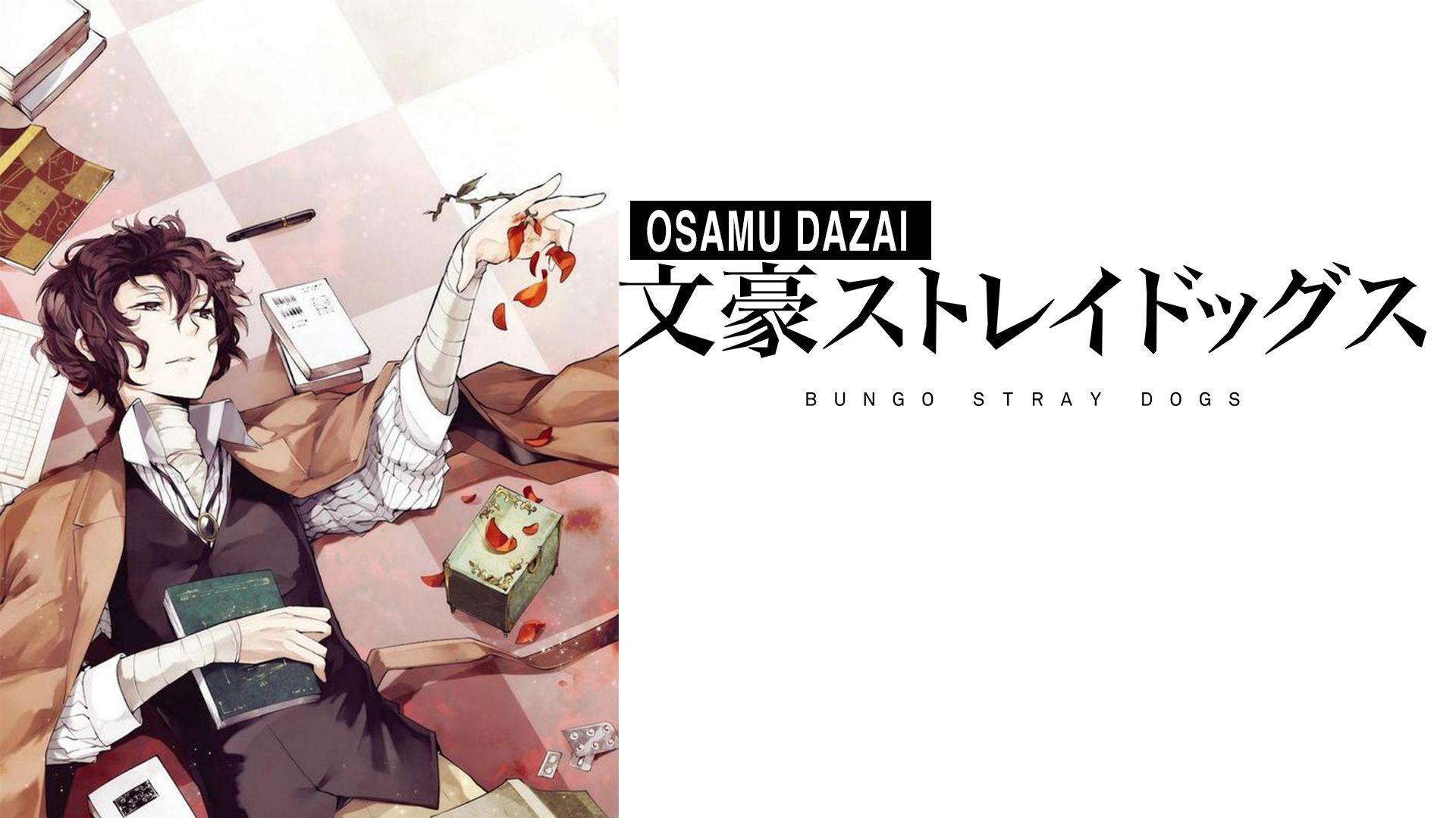 Osamu Dazai Bungou Stray Dogs HD Wallpaper. Seni, Seni anime