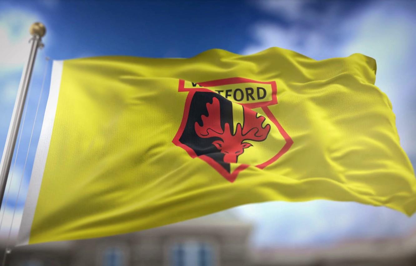 Wallpaper wallpaper, sport, logo, football, flag, Watford