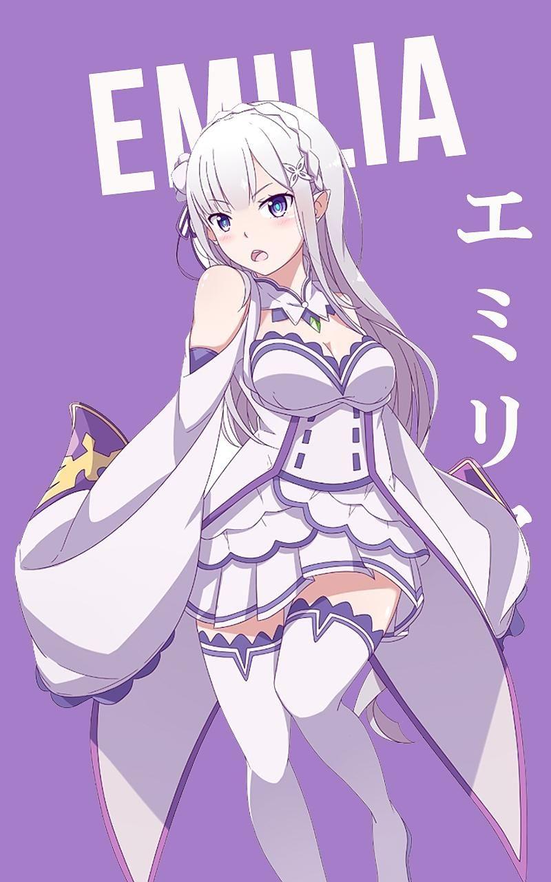 Media] Beautiful Emilia wallpaper : r/Re_Zero