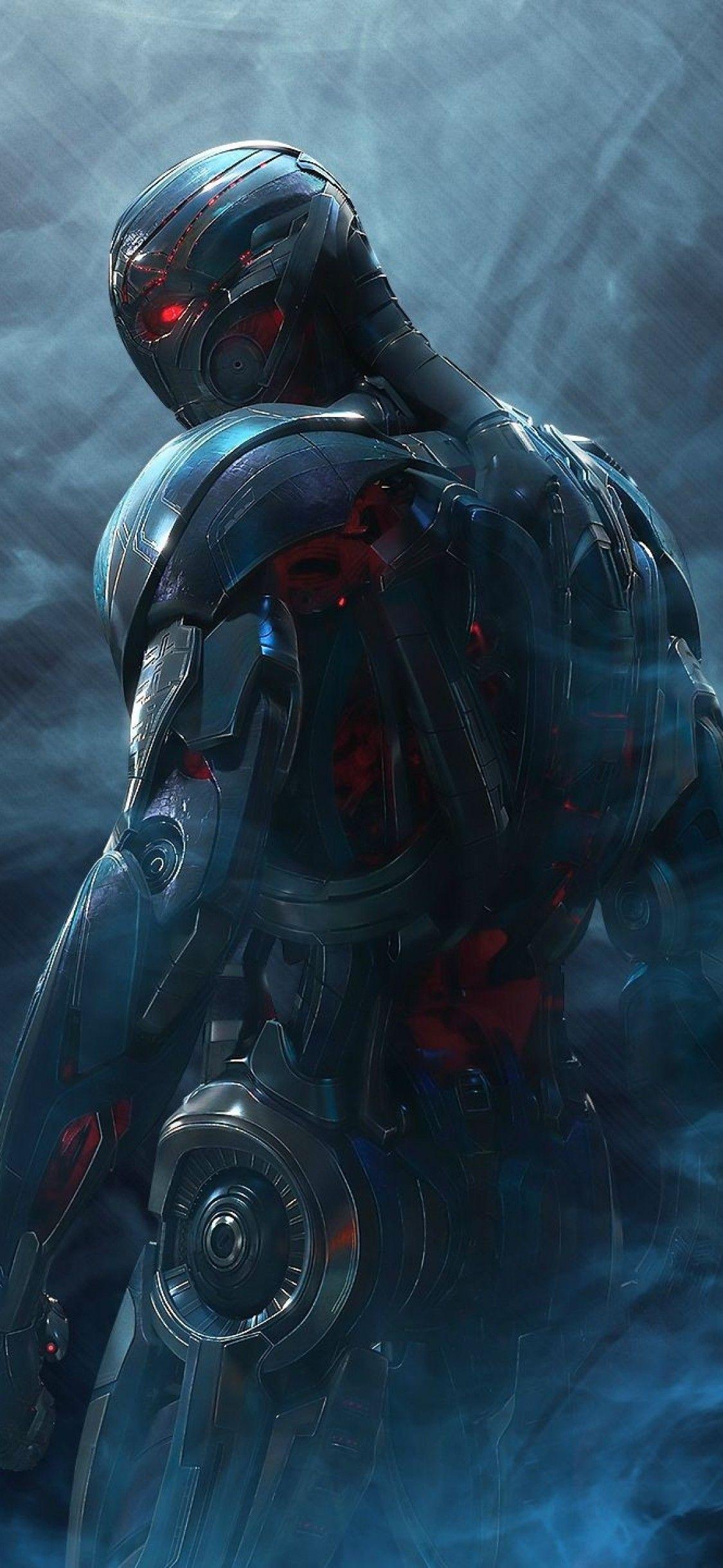 The Avengers iPhone X Wallpaper Download. Ultron marvel