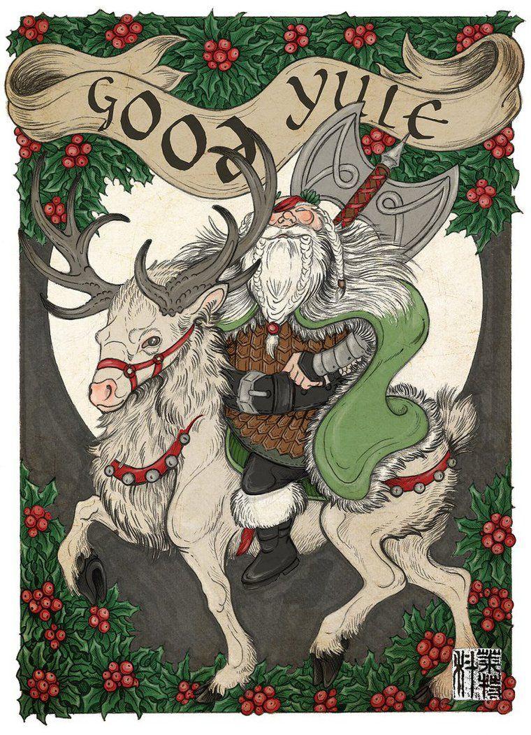 Viking Christmas Cards
