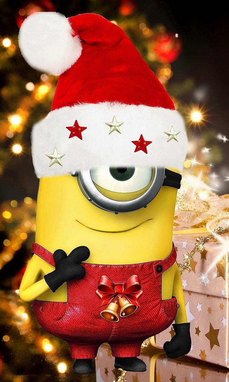 Minion Christmas Wallpaper