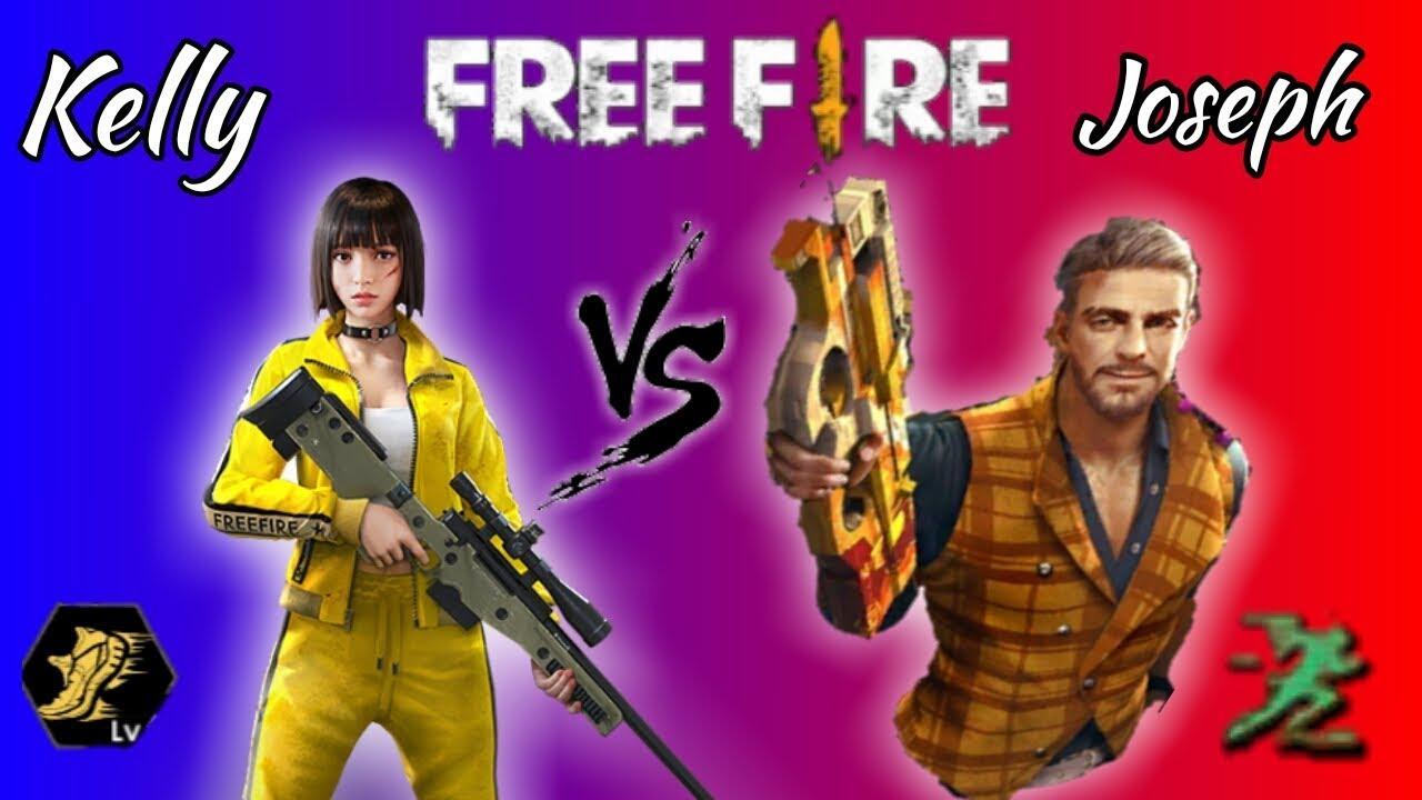 Kelly vs Joseph. Free Fire. Which Is The Best Character. Power And Look