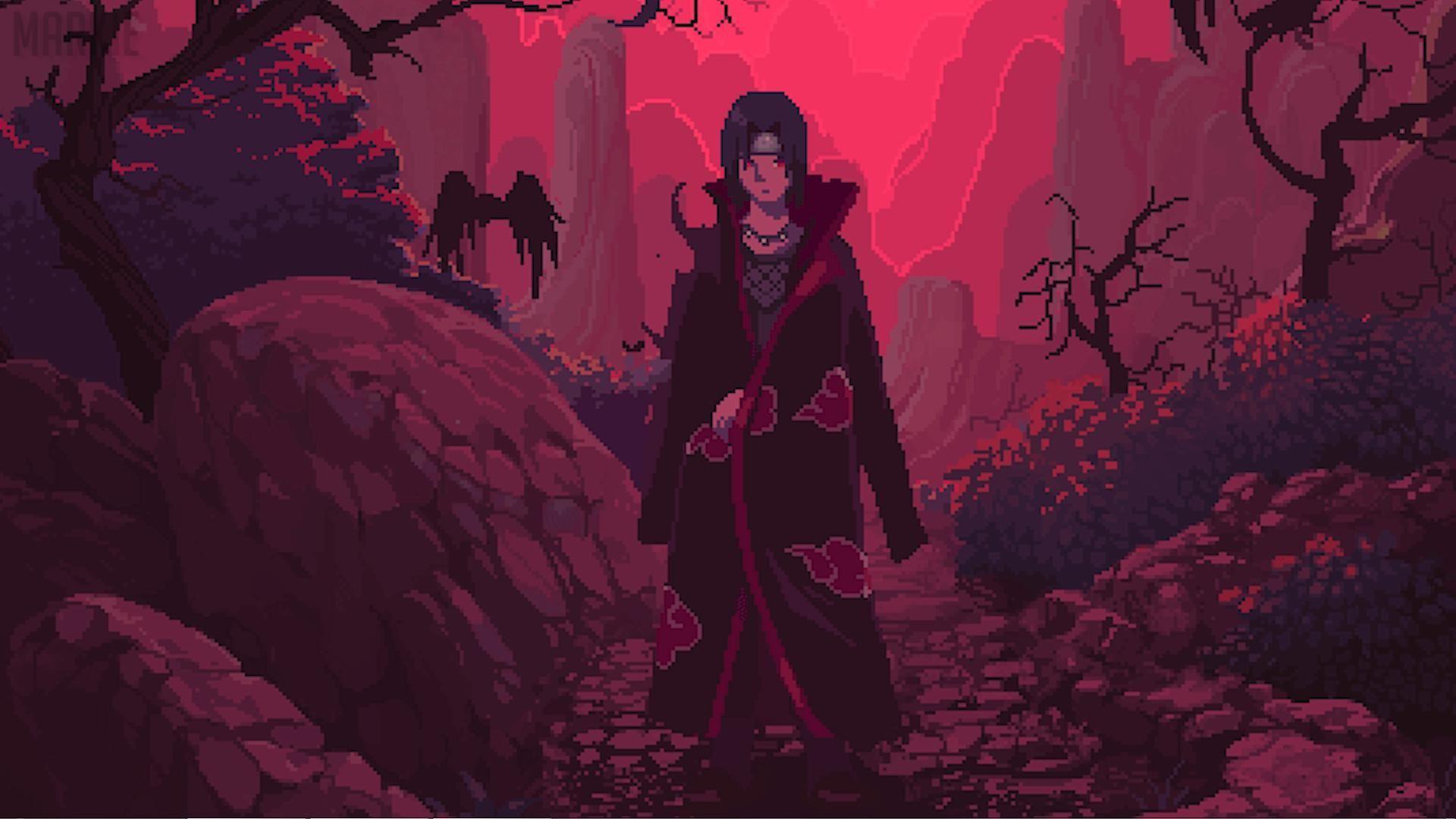 Itachi Aesthetic PC Wallpapers - Wallpaper Cave