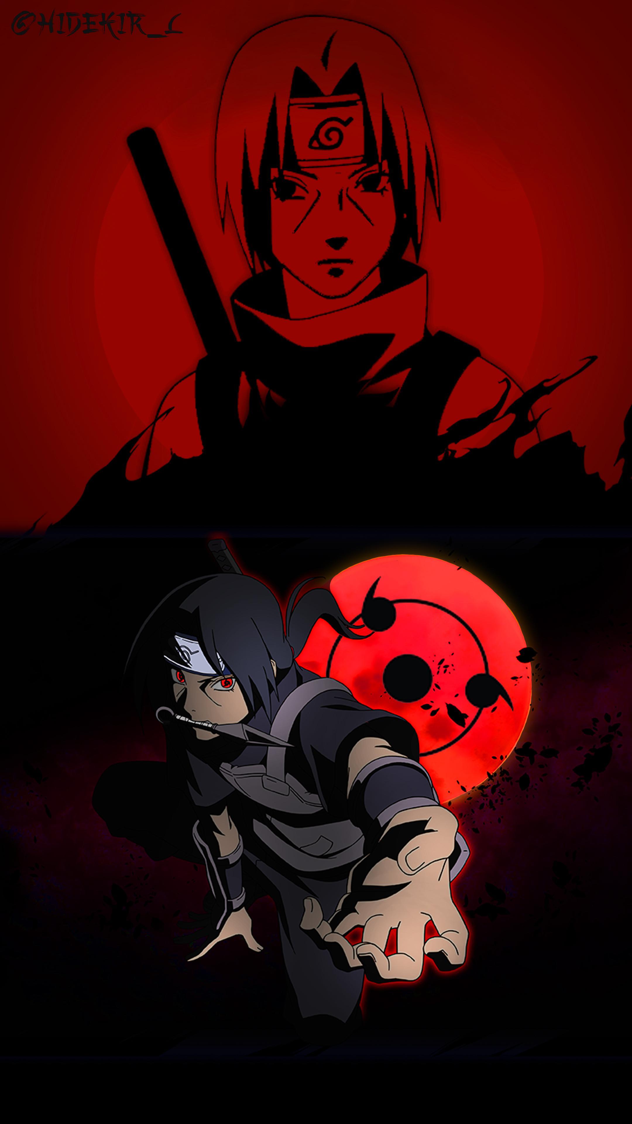 itachi iphone wallpaper live