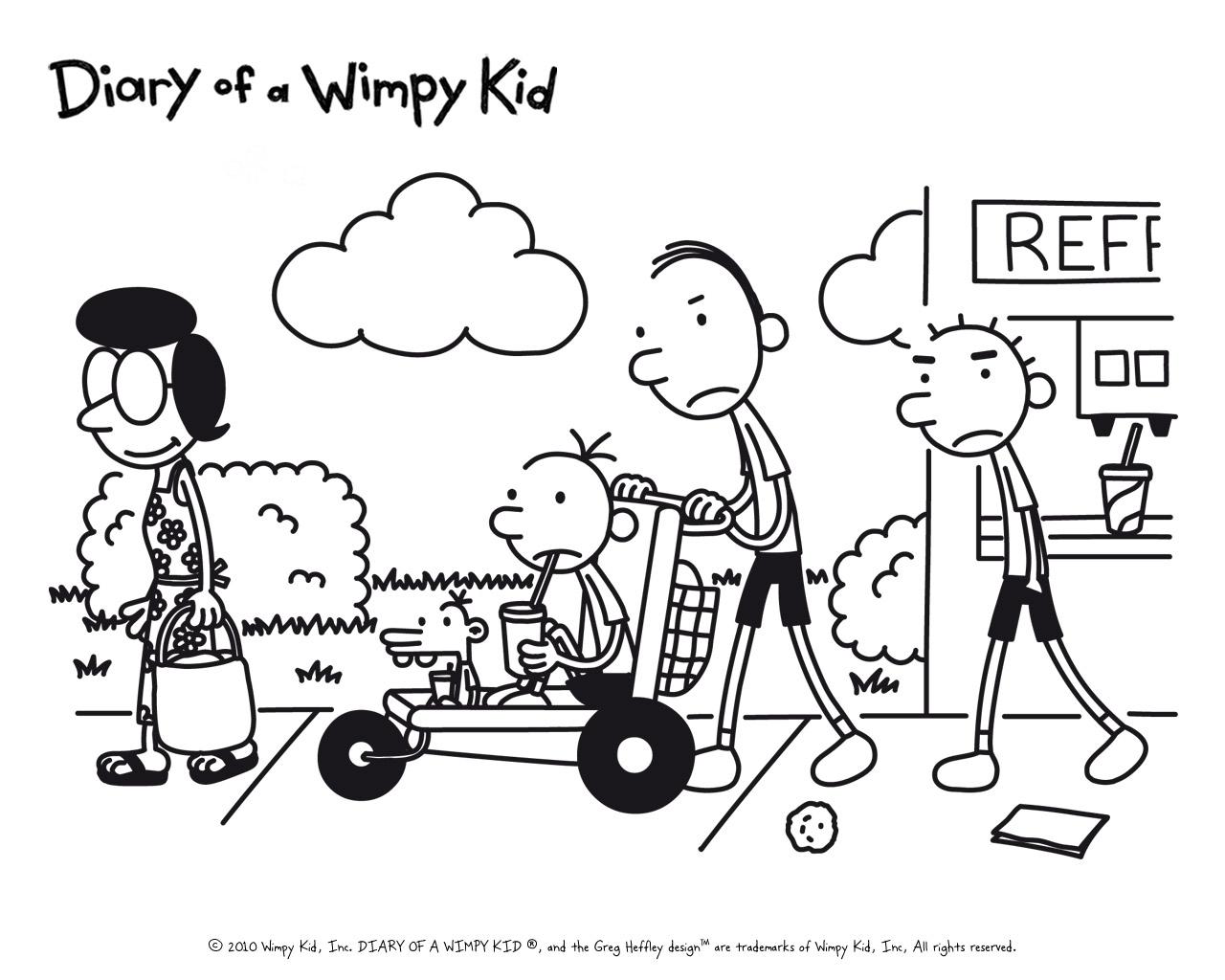 Heffley Family. Diary of a Wimpy Kid