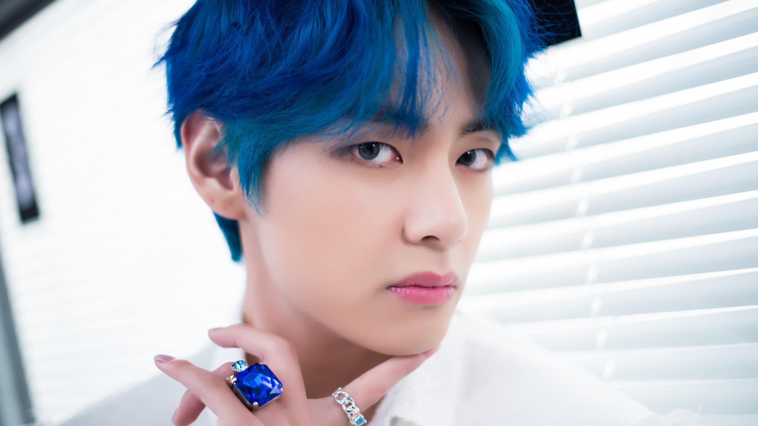 V BTS Boy With Luv 4K Wallpaper