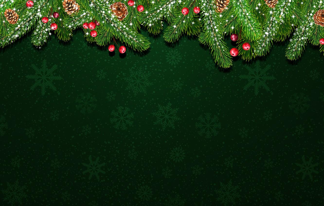 Wallpaper Minimalism, Snow, Christmas, Snowflakes