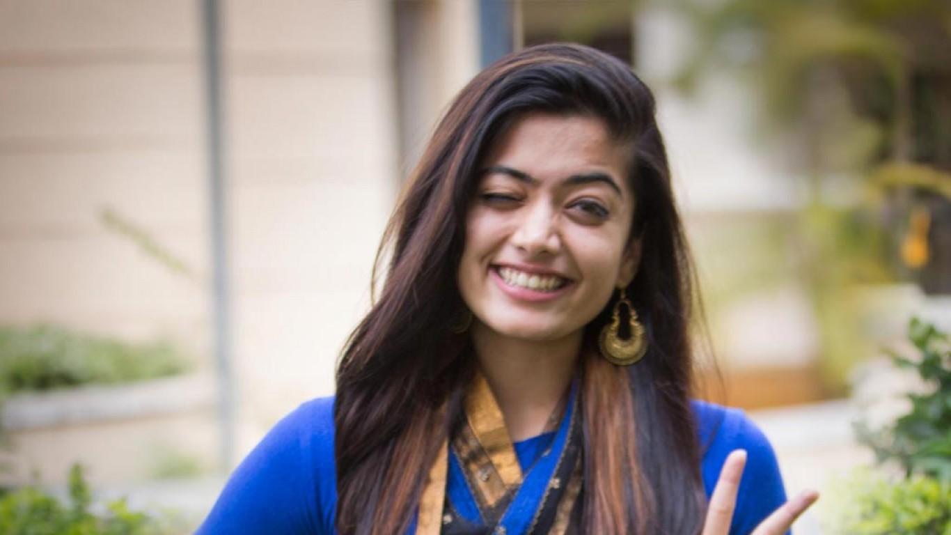 Rashmika Mandanna HQ Wallpaper. Rashmika Mandanna