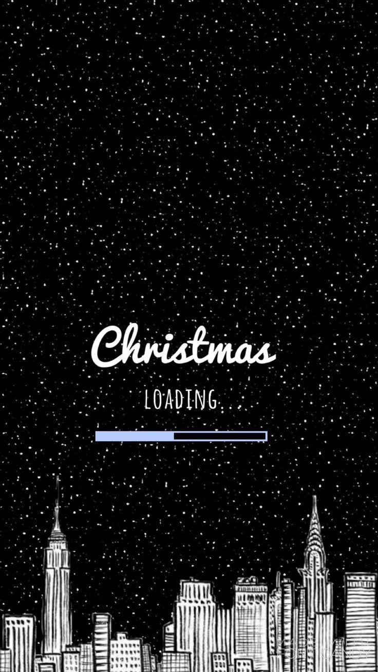 christmas wallpaper christmas loading on december - #Christmas #December #Loadin.. Wallpaper iphone christmas, Cute christmas wallpaper, Christmas phone wallpaper