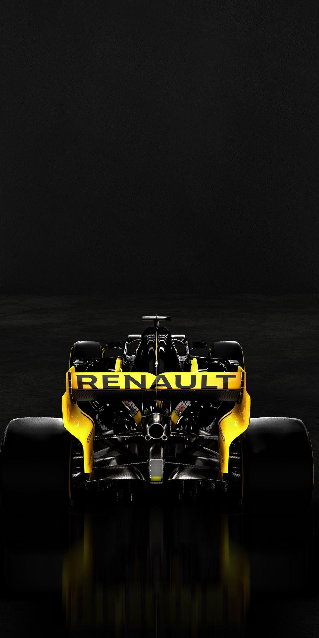 Rear view, Renault R.S. Formula One, 1080x2160