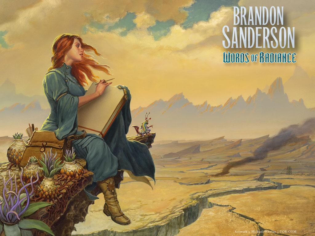 Download a Words of Radiance Wallpaper Featuring Shallan