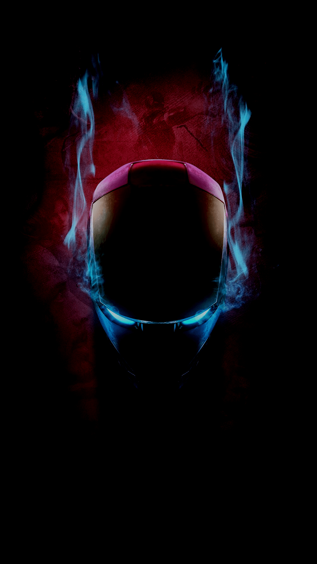 Took BossLogic's post and tried to turn it into an AMOLED wallpaper. Iron Man completing 11 Years! [1080 x 1920]