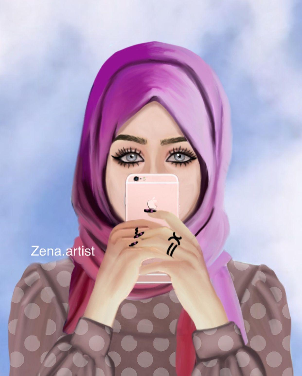 Featured image of post Hipster Modern Hijab Cartoon Bff