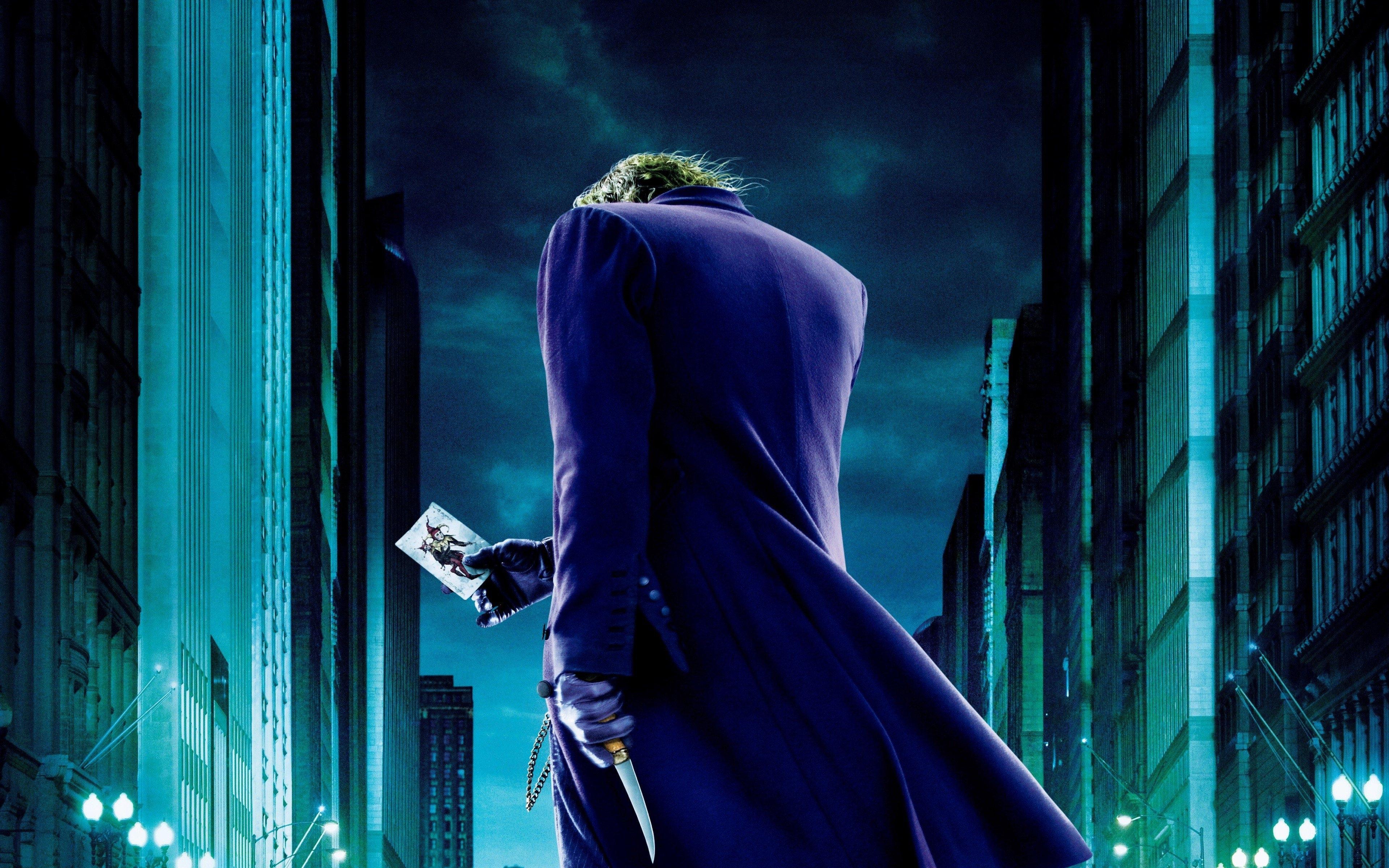 Joker The Dark Knight Wallpaper HD / Desktop and Mobile