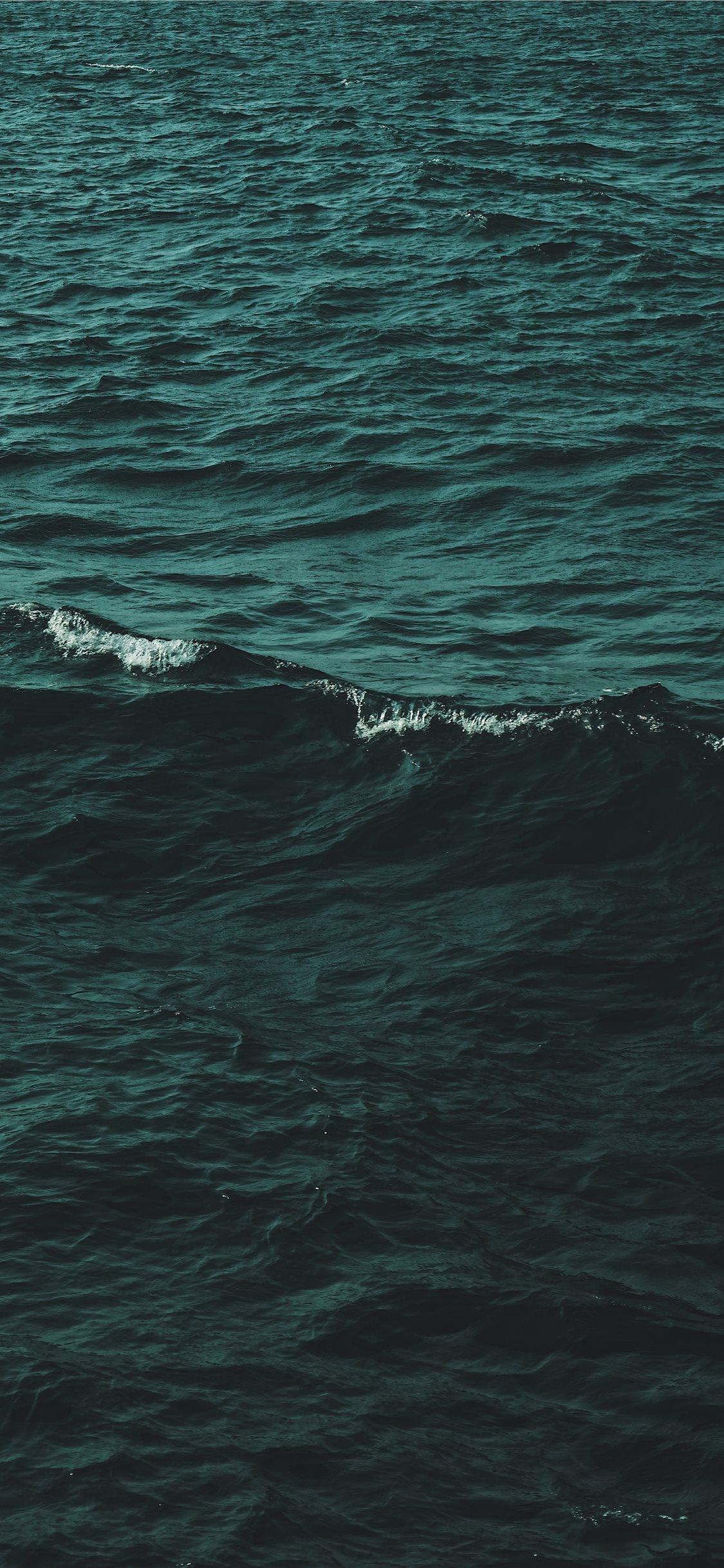 sea waves iPhone X Wallpaper Free Download