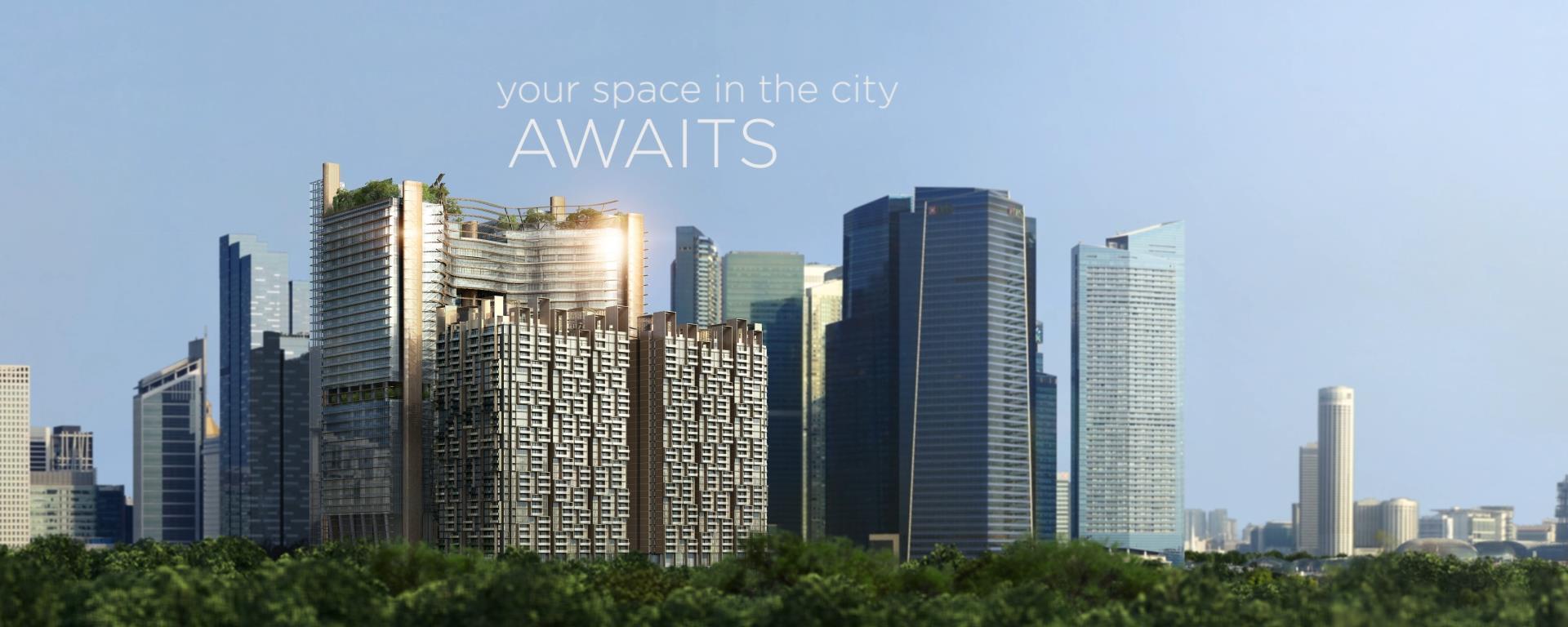 Marina One Development in Marina Bay