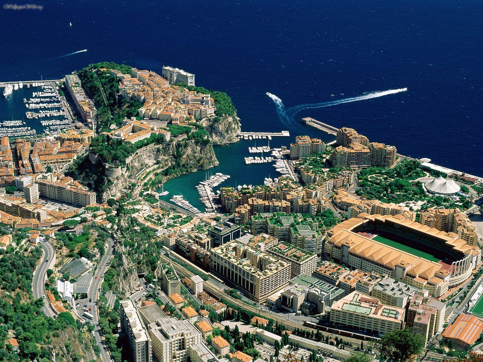 Buildings & City: Aerial View, Monaco, picture nr. 24849