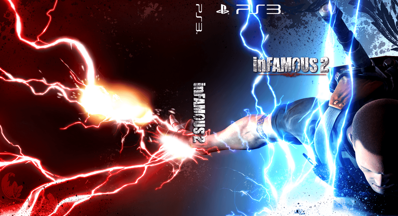 Central Wallpaper: inFamous 2 HD Logo and Wallpaper