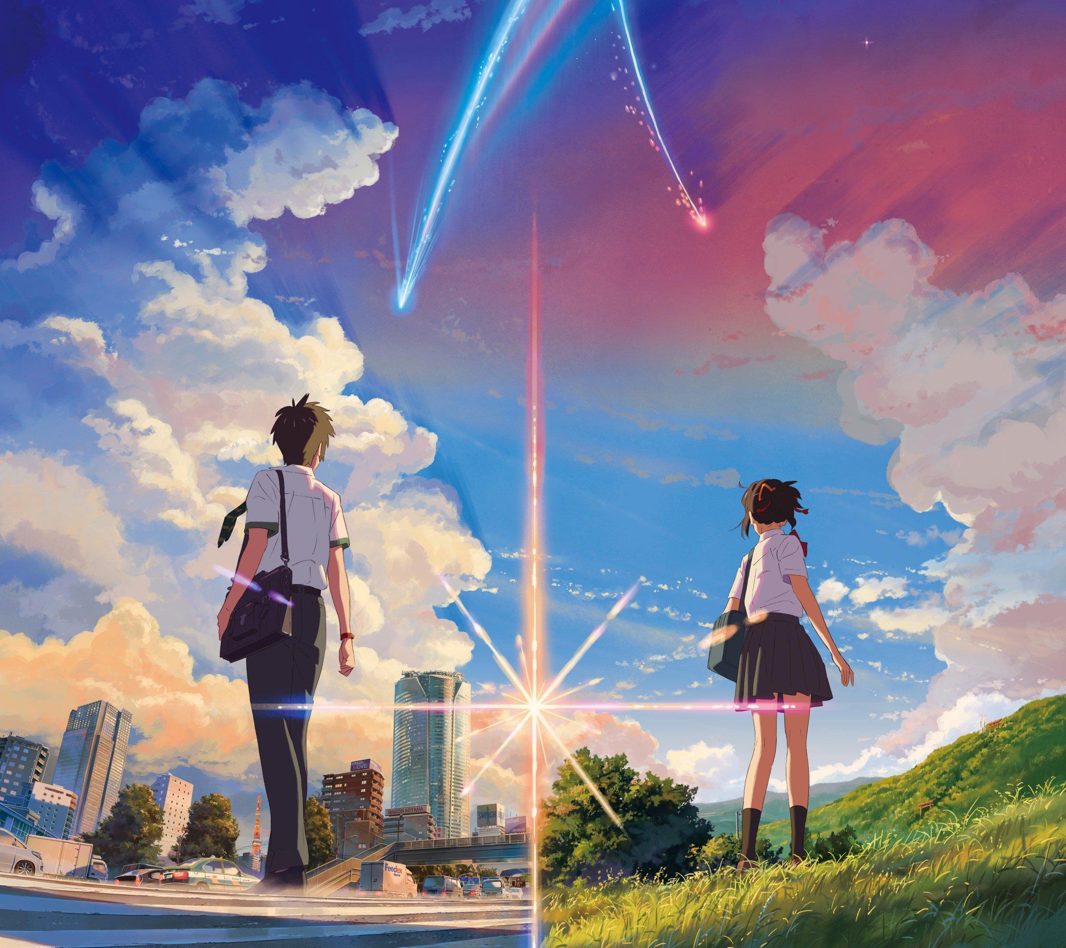 HOT] Kimi No Na Wa (Mitsuha & Taki) ~ Korigengi, Wallpaper Anime