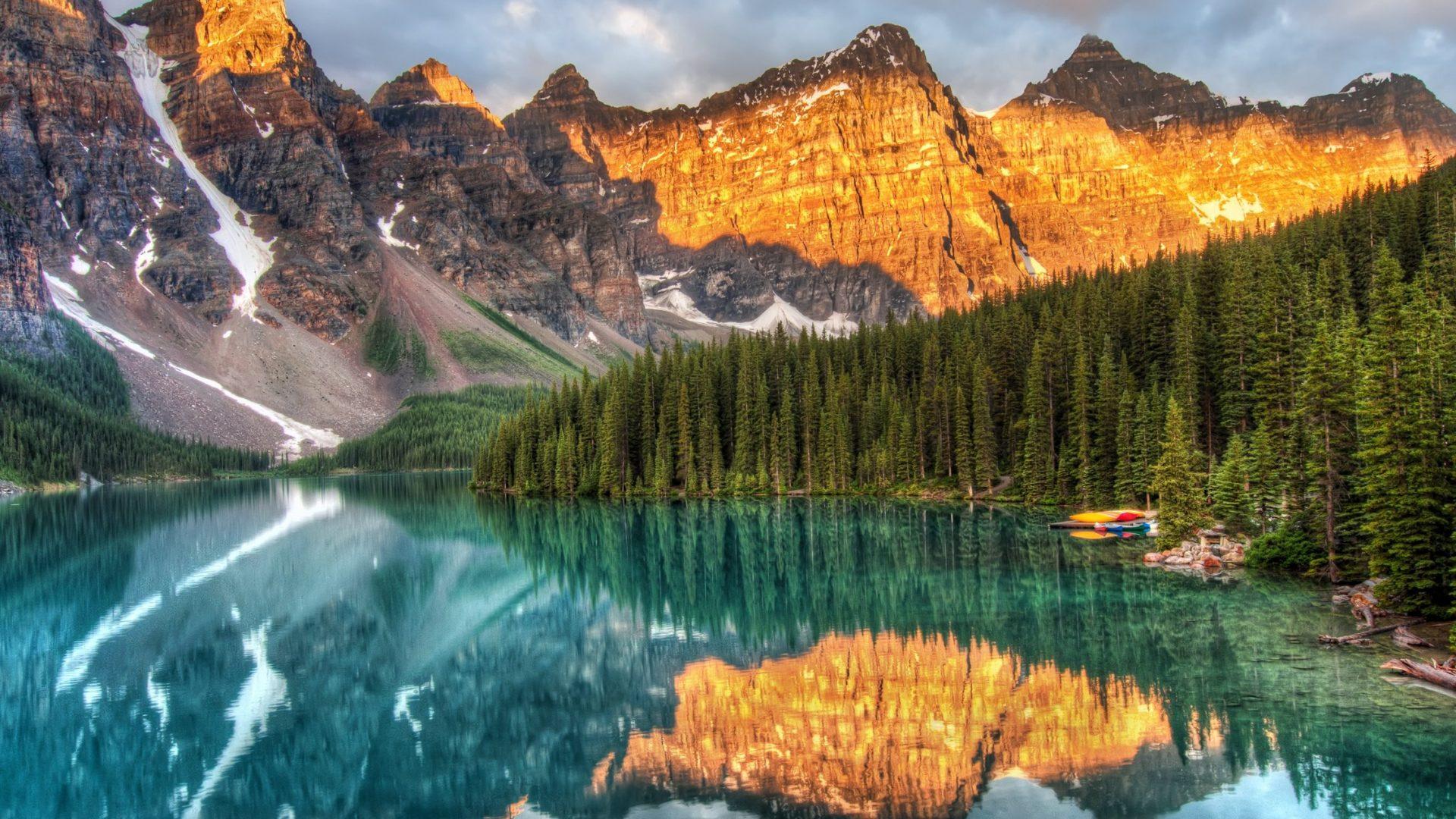 Moraine Lake Region Alberta Canada Wallpapers - Wallpaper Cave