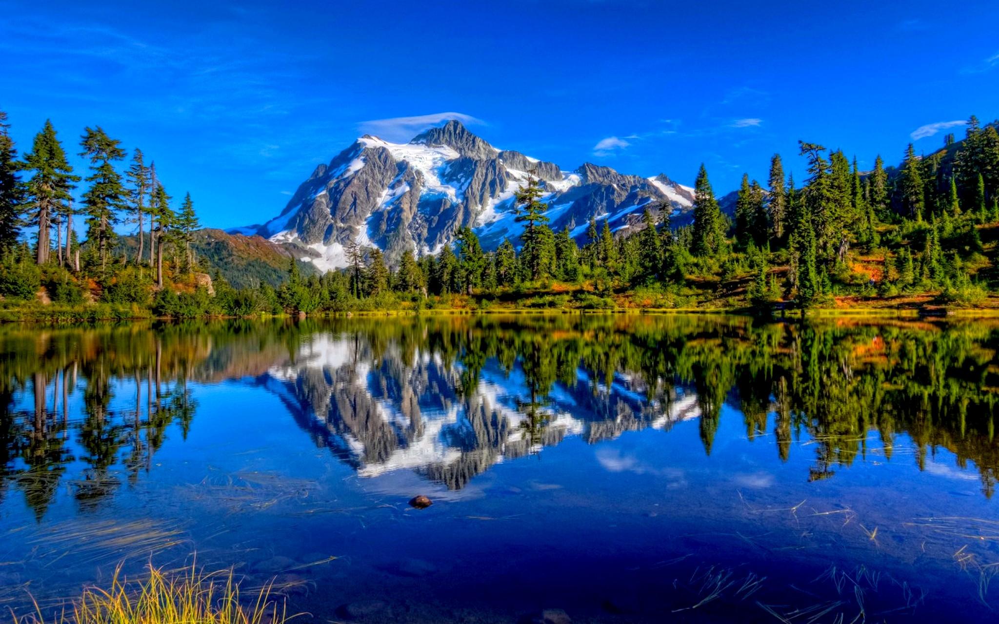 Nice Mountain Lake Wallpapers Wallpaper Cave