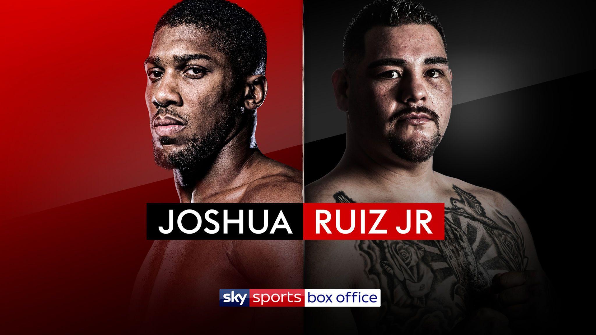 Anthony Joshua vs Andy Ruiz Jr. Rematch: Ruiz Reveals Where