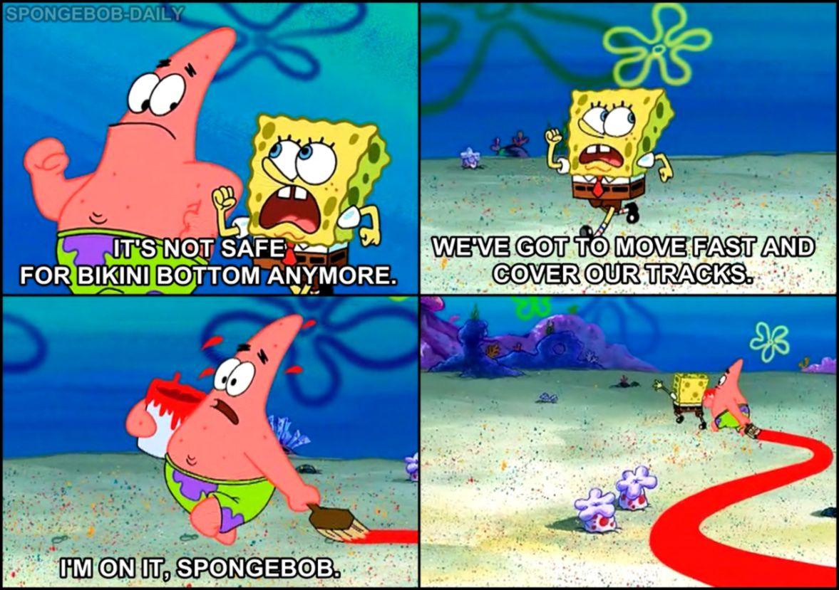 Simple Funny Spongebob Picture With Captions Tumblr
