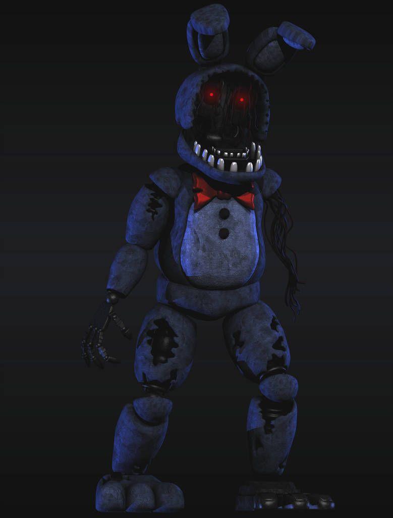 Withered Bonnie V3 Full body [Blender FNaF]