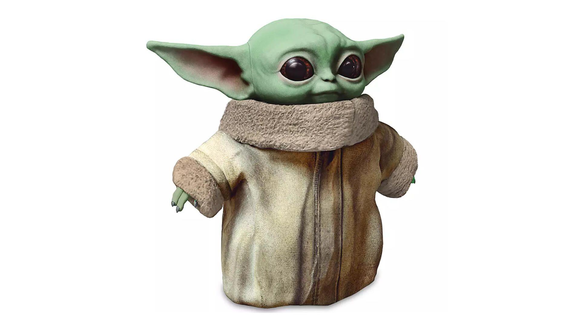 Baby Yoda merchandise started slow, but plushies and puzzles
