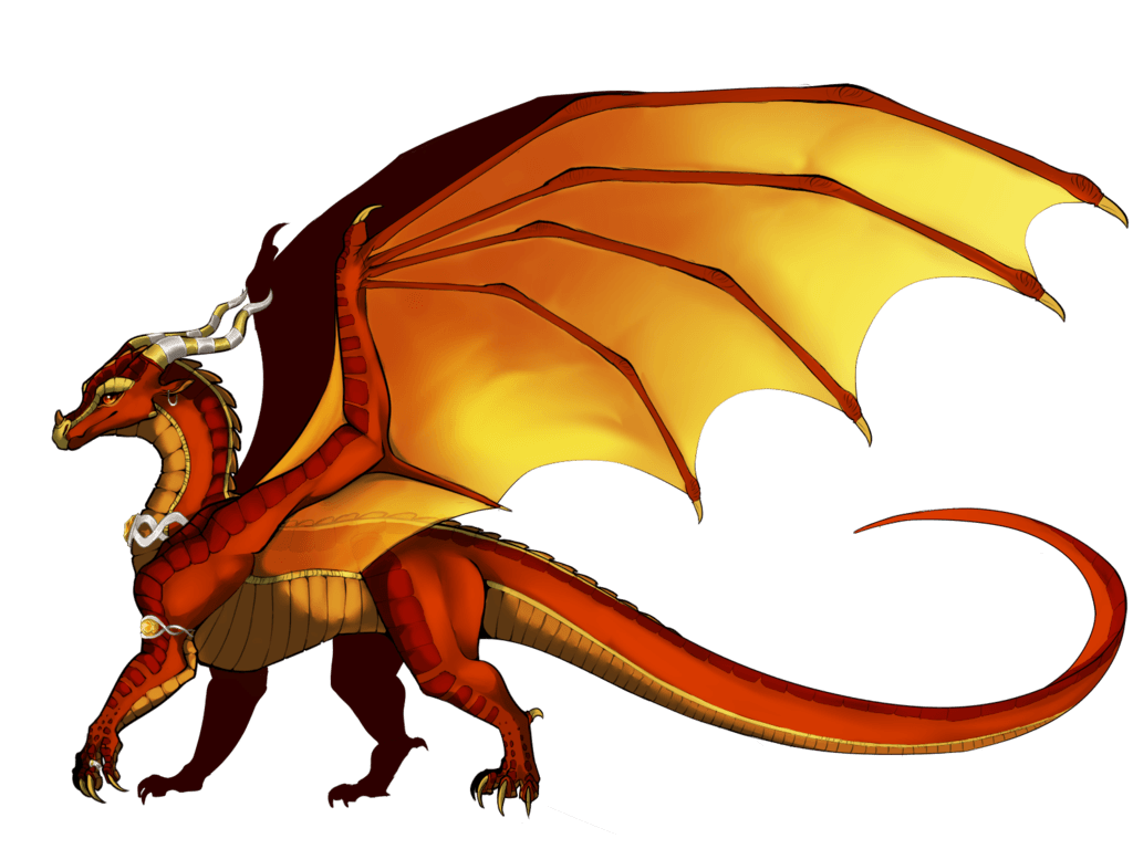 Harpy: a Skywing trader. Wings of fire dragons