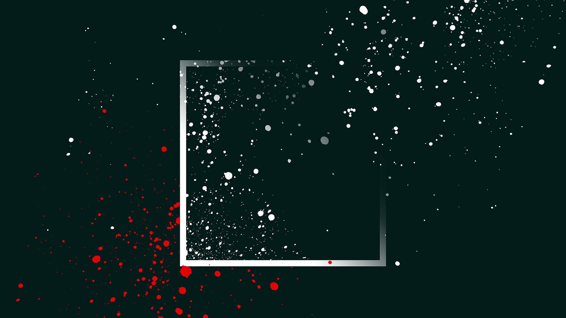 Paint Splatter Dots Minimalism, HD Artist, 4k Wallpaper