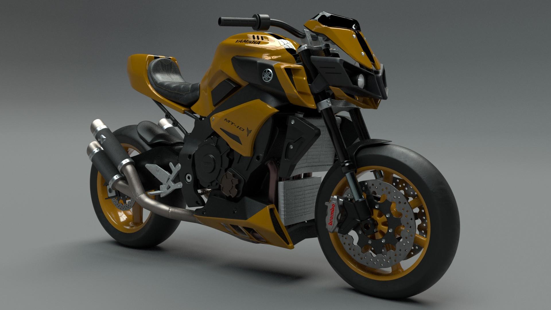 Yamaha MT 10 (FZ 10) Concept, Théo Domon