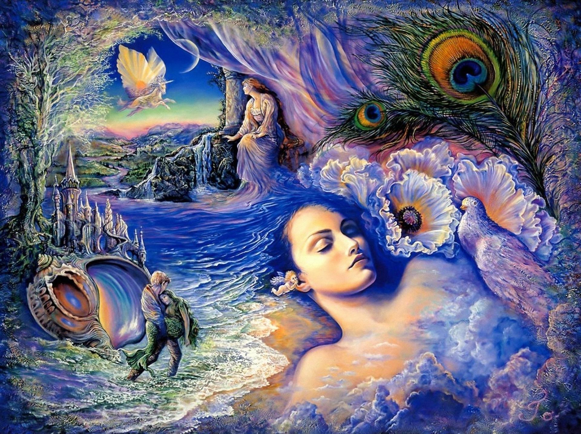 Josephine Wall Painting HD Wallpaper. Background Image