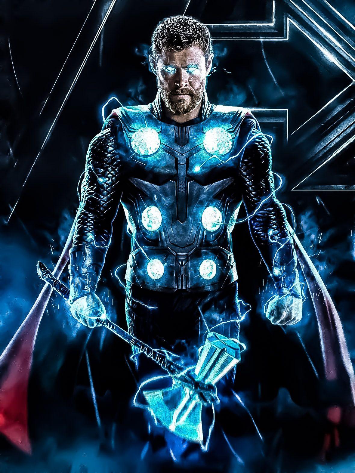 Mcu Thor Hammer Infinity War, HD Wallpaper
