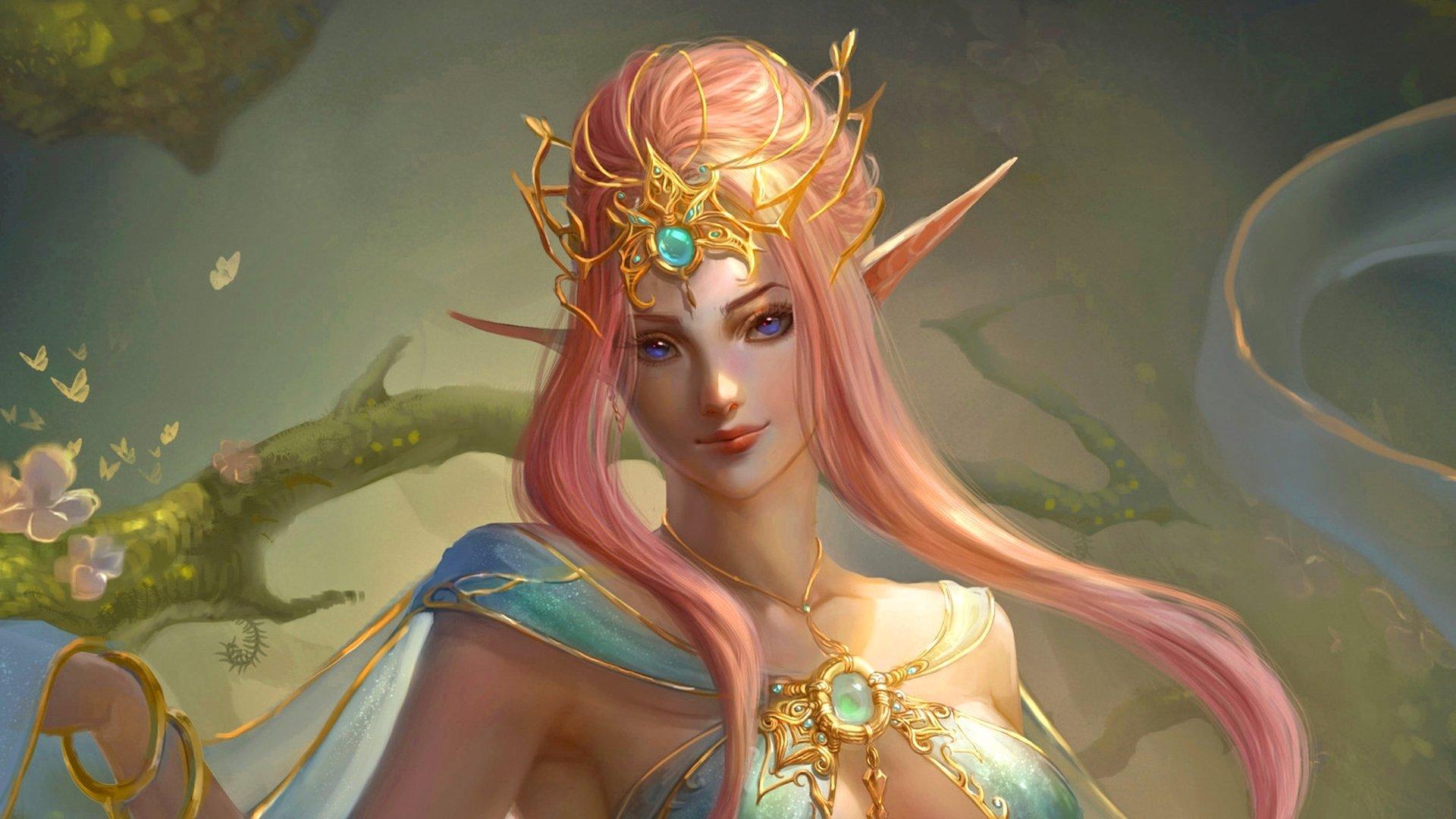 Elf Princess HD Wallpaper. Background Imagex1080