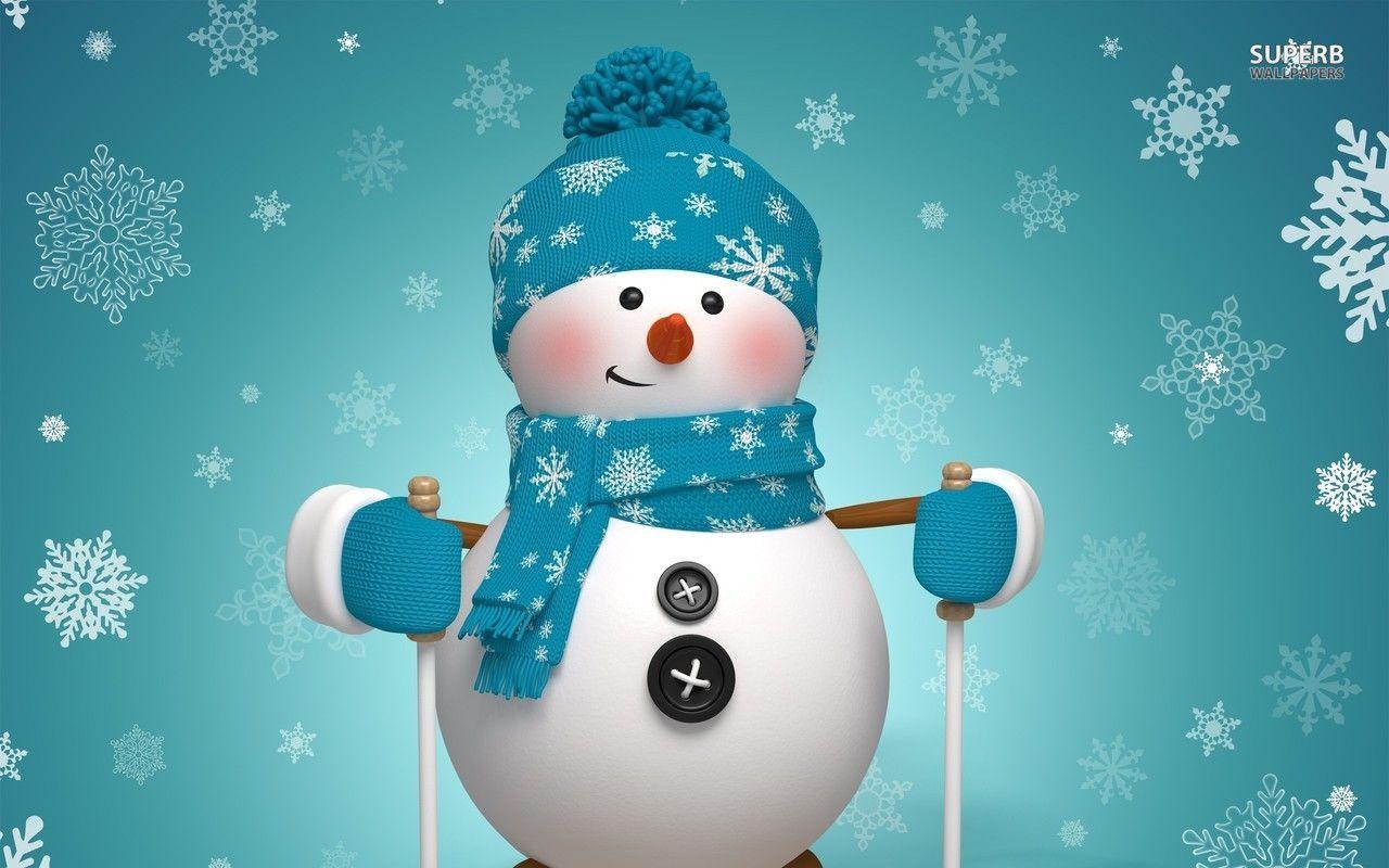 Cute Christmas Snowman Wallpaper Free Cute Christmas