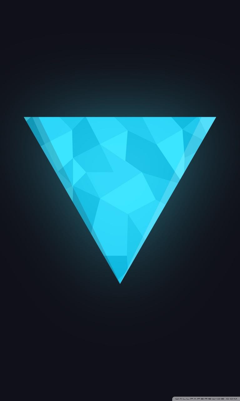 Geometric triangle Ultra HD .wallpaperwide.com