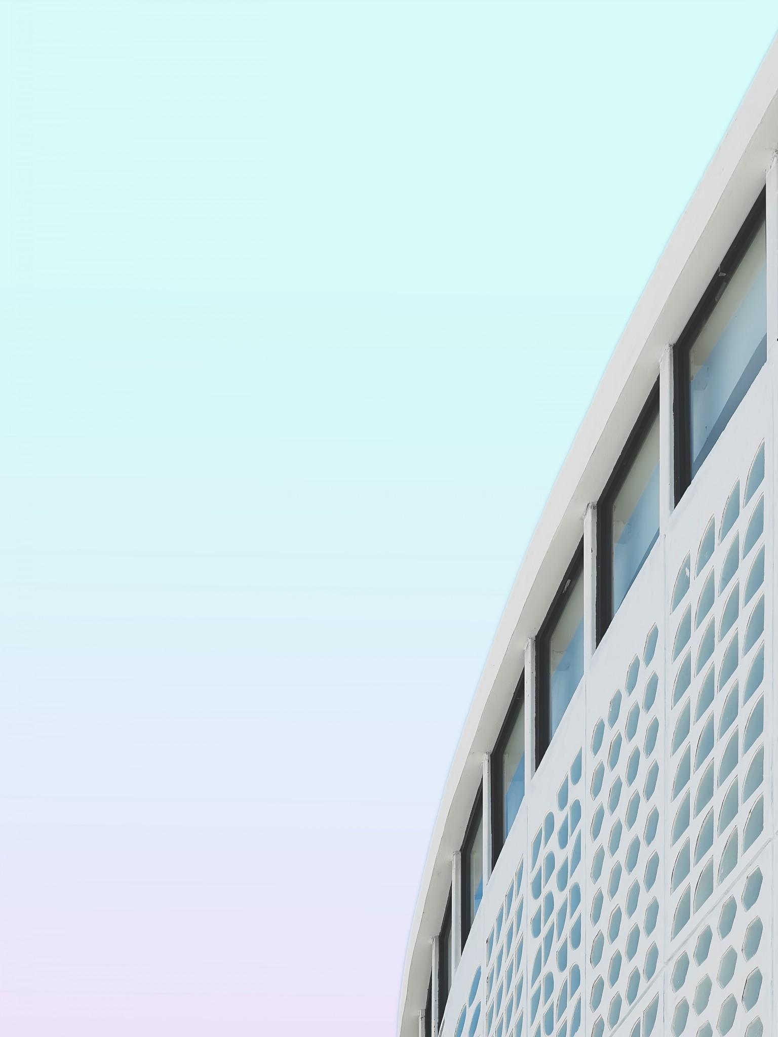 Download 1536x2048 Building Facade, Clear Sky, Perspective