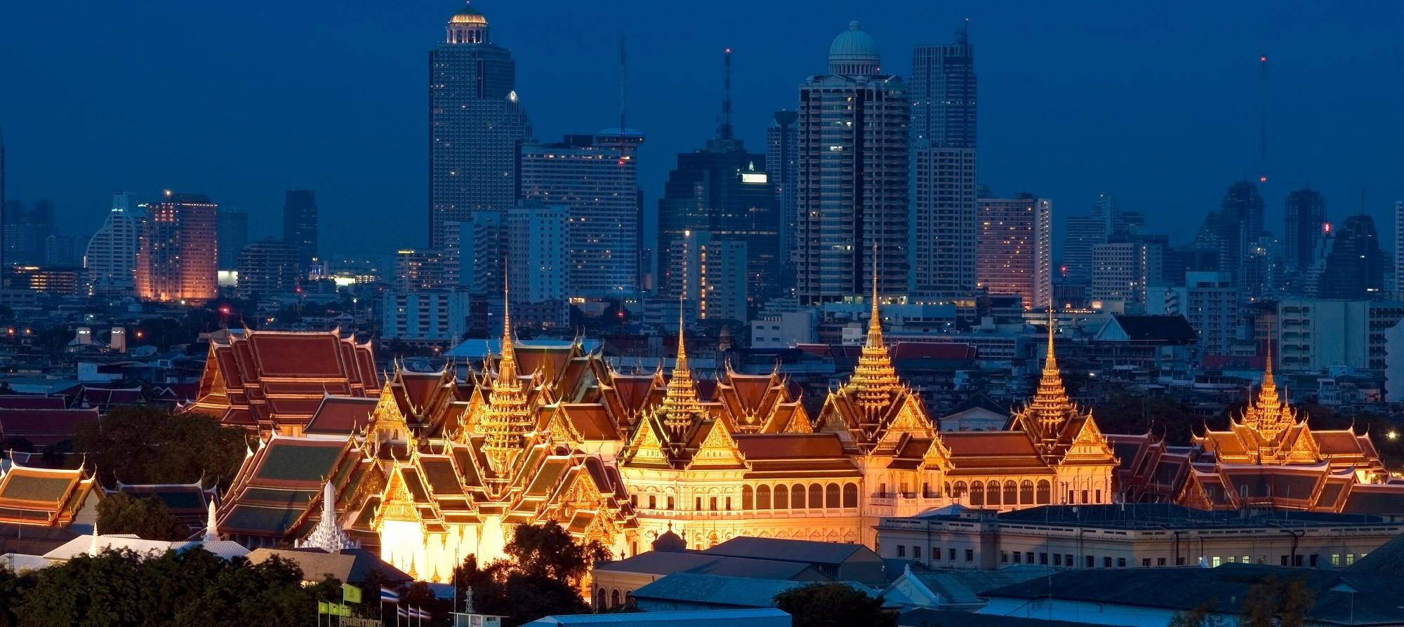 Perspective Thailand Thai City Bangkok Landscape Building