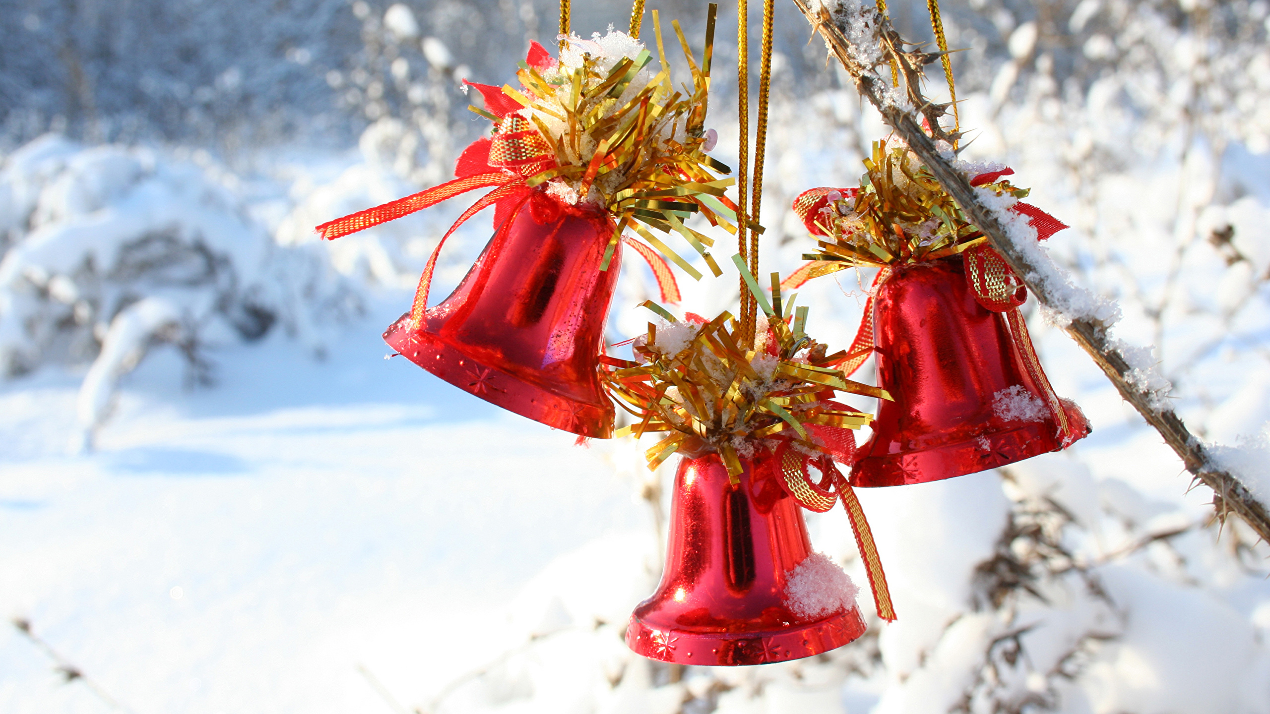 Christmas Winter Bells Wallpapers - Wallpaper Cave