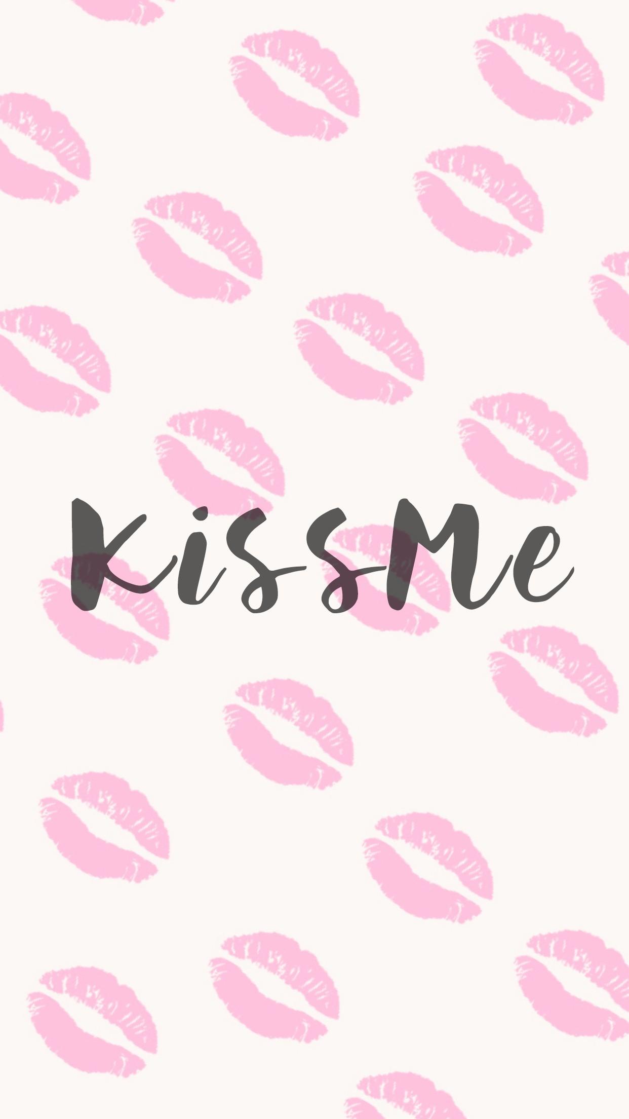Wallpaper Kissing Lips