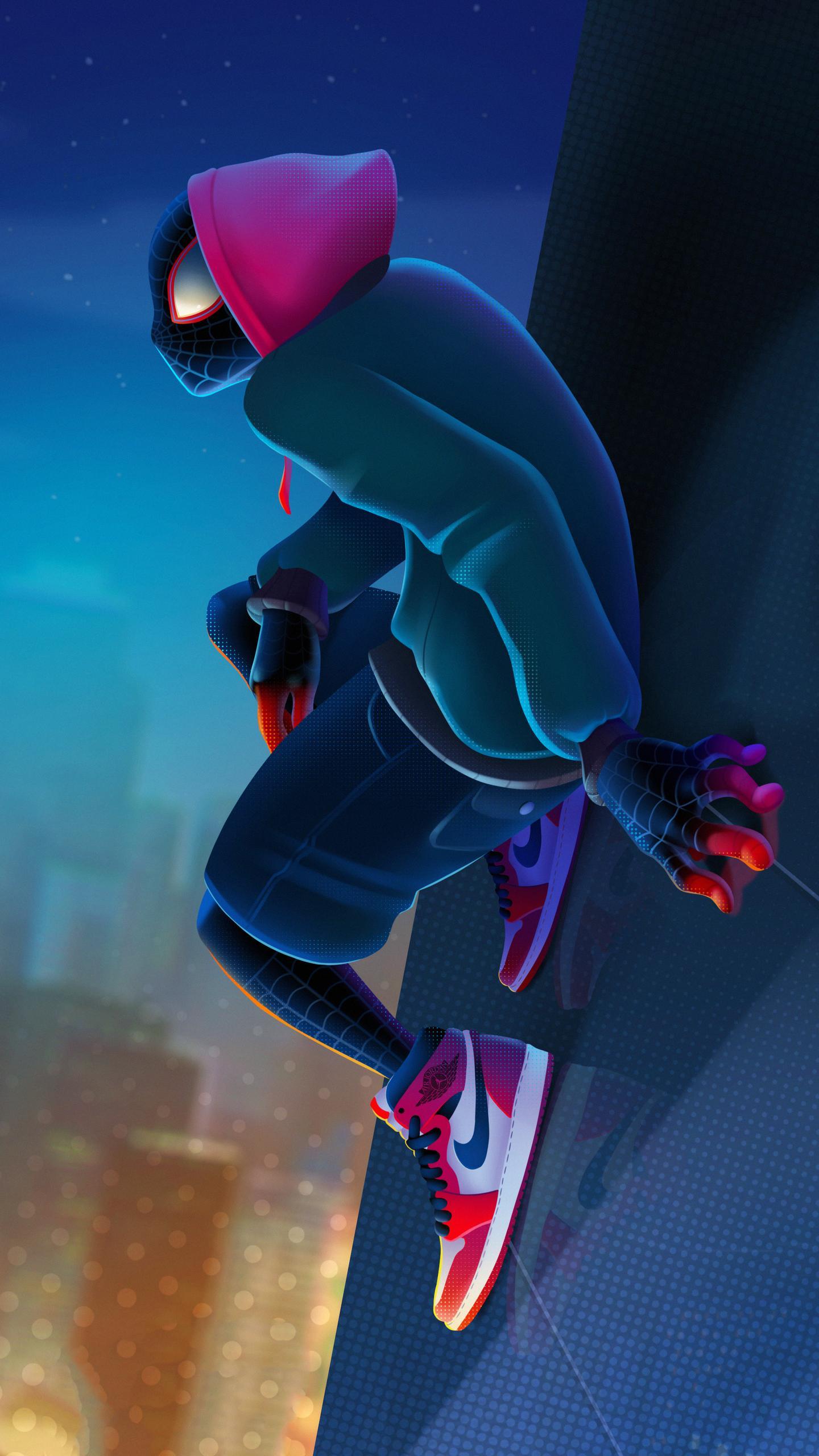 Movie Spider Man: Into The Spider Verse 1440x2560