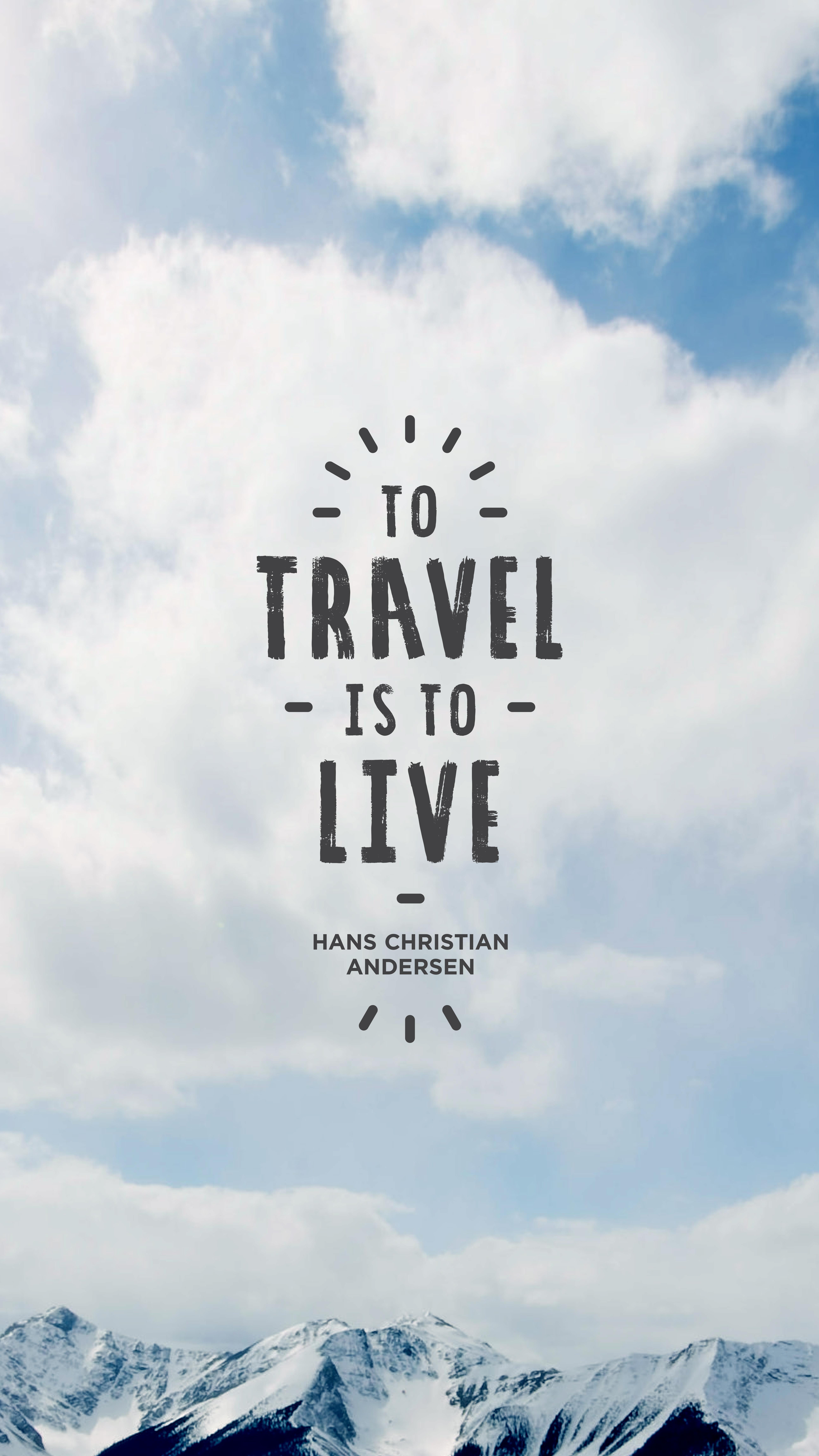 Weekly Wallpaper Travel Is To Live. Journo Travel Journal